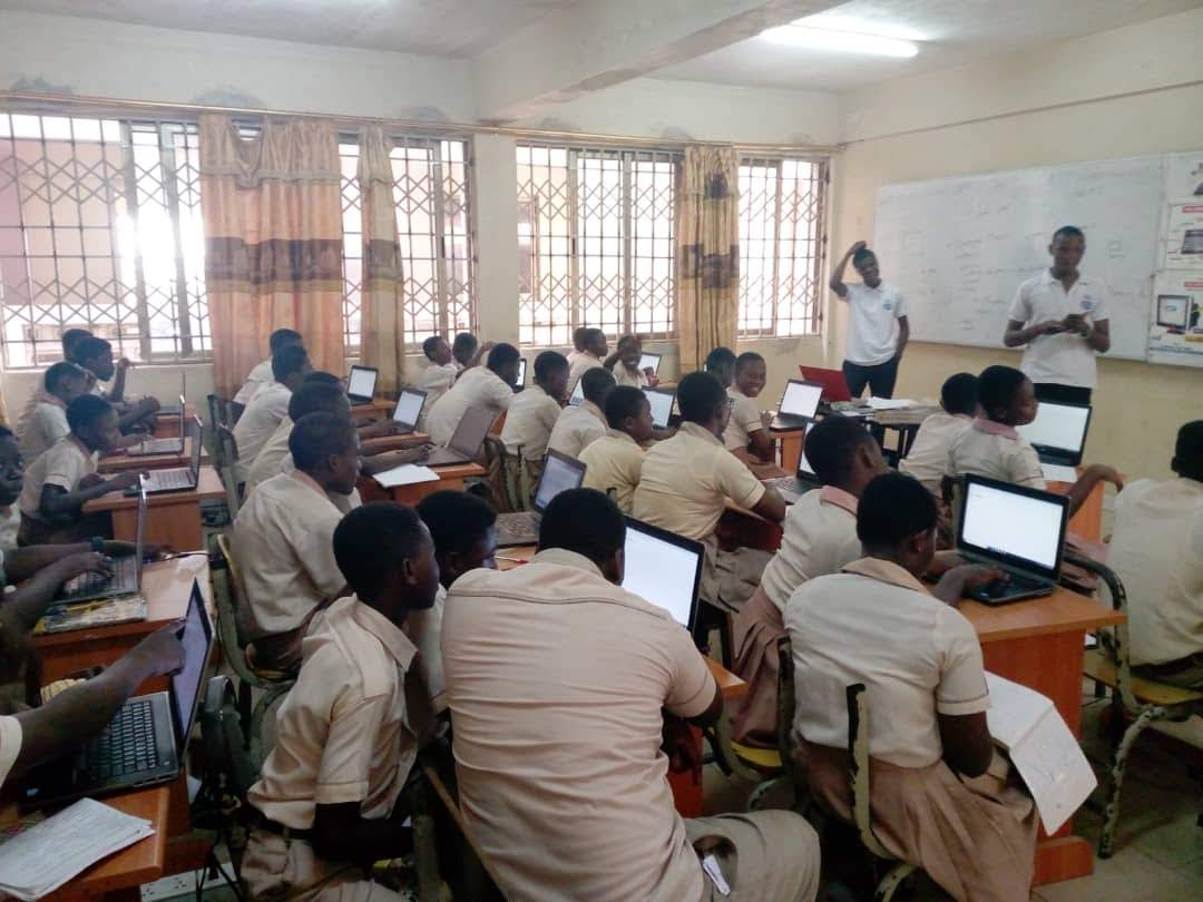 Coding at Asare Oppong School Complex - Logic Kids Ghana